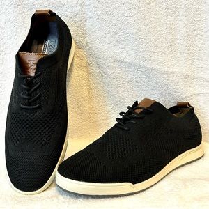 Izod Men's Breeze Casual Knit Fabric Dress Shoe (black, Us 9.5 Reg )